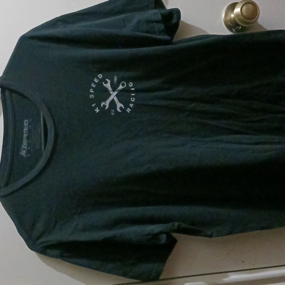 K-1 speed racing Men's Large t-shirt.